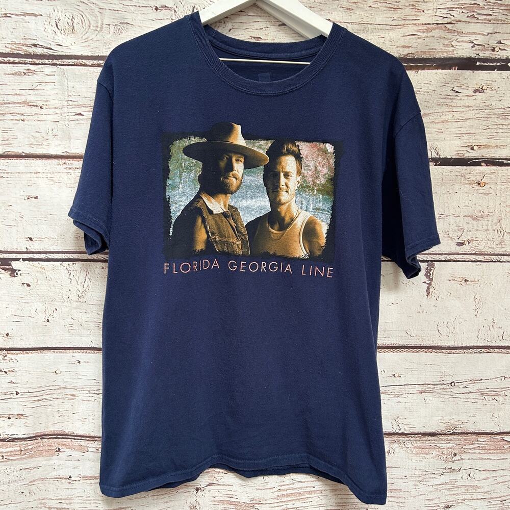 FLORIDA GEORGIA LINE Concert Tour Shirt Sz L
